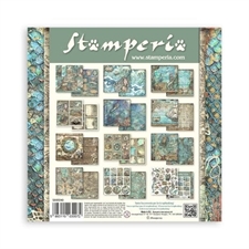 Stamperia Paper Pack 8x8" - Songs of the Sea (lille)